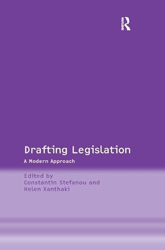 Stock image for Drafting Legislation: A Modern Approach (Philosophy and Theory of Law: European Law) for sale by Chiron Media