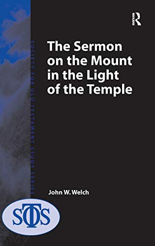 Imagen de archivo de The Sermon on the Mount in the Light of the Temple (Old Testament Study) a la venta por Chiron Media