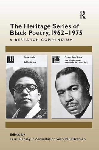 Immagine stock per The Heritage Series of Black Poetry, 1962?1975: A Research Compendium