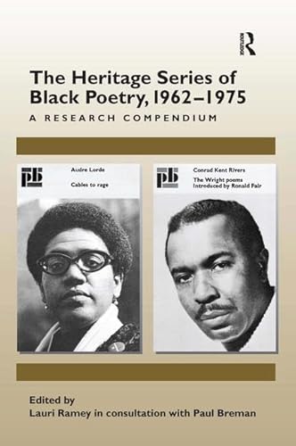 Stock image for The Heritage Series of Black Poetry, 1962-1975: A Research Compendium for sale by Phatpocket Limited