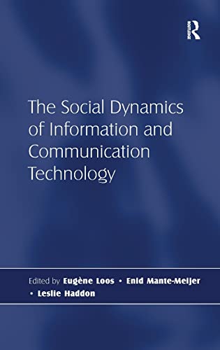 Imagen de archivo de The social dynamics of information and communication technology a la venta por Greenwood Road Books