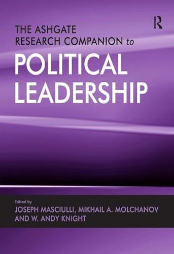 Beispielbild fr The Ashgate Research Companion to Political Leadership zum Verkauf von Buchpark