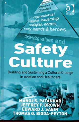 Safety Culture: Building and Sustaining a Cultural Change in Aviation and Healthcare (9780754672371) by Manoj S. Patankar; Jeffrey P. Brown; Edward J. Sabin; Thomas G. Bigda-Peyton