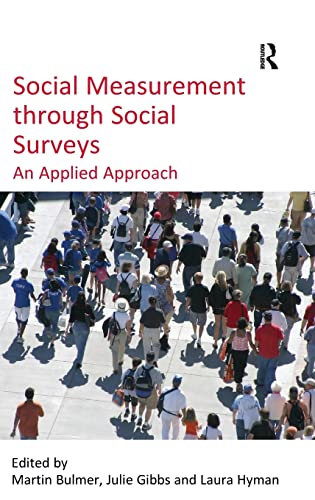 Stock image for Social Measurement through Social Surveys: An Applied Approach for sale by Chiron Media