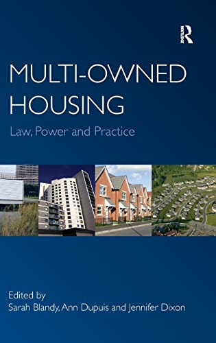 Imagen de archivo de Multi-owned Housing: Law, Power and Practice a la venta por Chiron Media