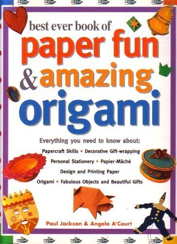 Imagen de archivo de The Best Ever Book of Paper Fun a la venta por AwesomeBooks