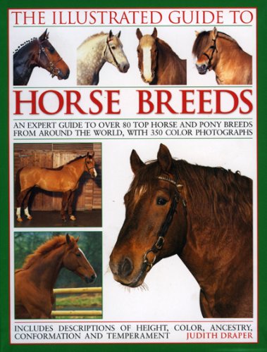 Beispielbild fr The Illustrated Guide to Horse Breeds: A comprehensive visual guide to the horses and ponies of the world, with over 300 colour photographs. zum Verkauf von Zoom Books Company