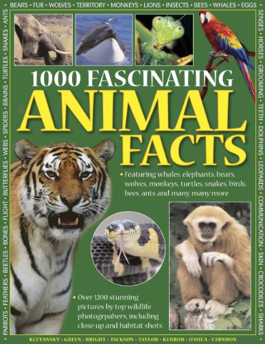 Beispielbild fr 1000 Fascinating Animal Facts zum Verkauf von SecondSale