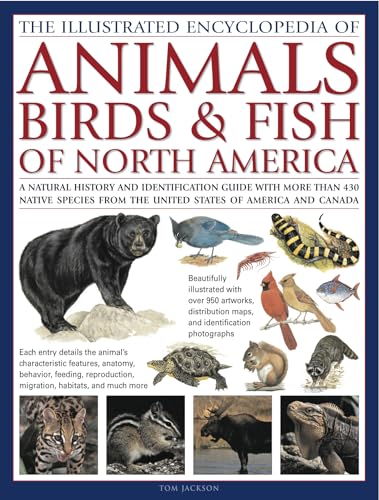 Animals, Birds & Fish of North America, the Illustrated Encyclopedia of: A Natural History and Identification Guide to the Captivating Indigenous Wildlife of the United States of America and Canada (9780754819875) by Jackson, Tom