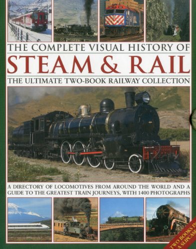 Beispielbild fr The Complete Visual History of Steam & Rail: The Ultimate Two-Book Railway Collection zum Verkauf von WorldofBooks