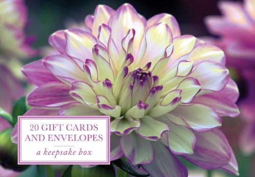 9780754826071: Tin Box of 20 Gift Cards and Envelopes: Dahlia