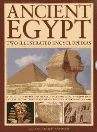 Imagen de archivo de Ancient Egypt: Two Illustrated Encyclopedias: A guide to the history, mythology, sacred sites and everyday lives of a fascinating civilization, shown in over 850 vivid photographs a la venta por HPB-Red