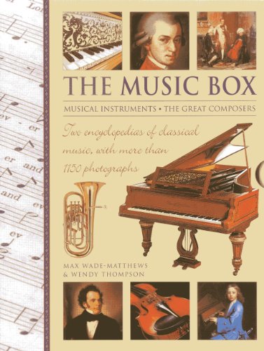 Stock image for The Music Box: Musical Instruments And The Great Composers: Two Encyclopedias Of Classical Music, With More Than 1150 Photographs for sale by Books From California