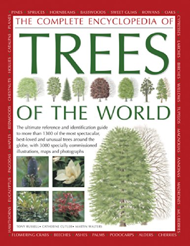 Beispielbild fr The Completed Encyclopedia of Trees of the World: The ultimate reference and identification guide to more than 1300 of the most spectacular, . illustrations, maps and photographs zum Verkauf von GF Books, Inc.