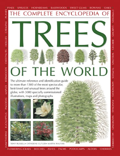 Imagen de archivo de The Completed Encyclopedia of Trees of the World: The ultimate reference and identification guide to more than 1300 of the most spectacular, . illustrations, maps and photographs a la venta por GF Books, Inc.