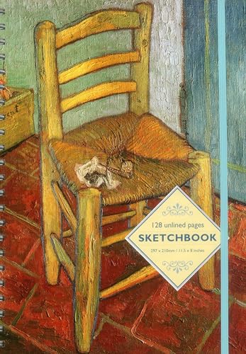 Beispielbild fr Sketchbook: Vincent's Chair (Vincent Van Gogh): 128-Page Unlined Pages zum Verkauf von Books From California