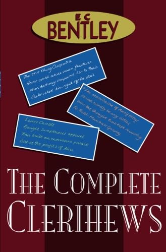 Imagen de archivo de The Complete Clerihews a la venta por ThriftBooks-Dallas