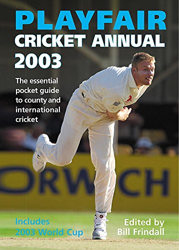 Imagen de archivo de Playfair Cricket Annual 2003 a la venta por WorldofBooks