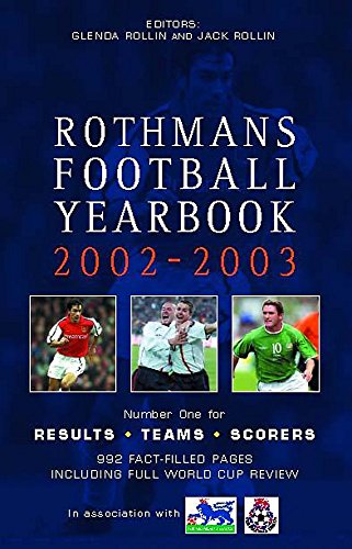 9780755310999: Rothmans Football Yearbook 2002-03