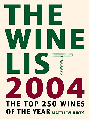Beispielbild fr Wine List 2004 zum Verkauf von Better World Books