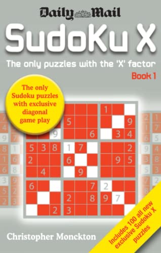 Beispielbild fr Sudoku X Book 1: The Only Puzzle with the 'X' Factor zum Verkauf von WorldofBooks