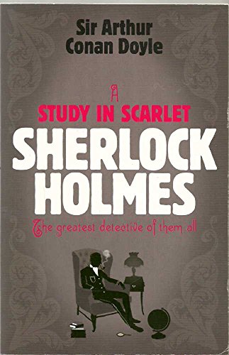 Beispielbild fr A Study in Scarlet Sherlock Holmes zum Verkauf von WorldofBooks