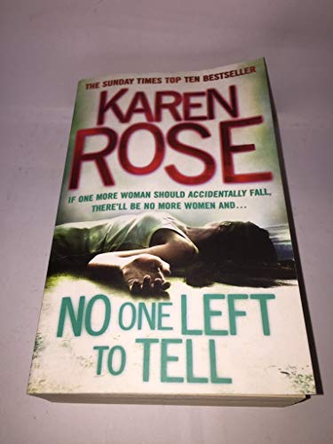 9780755374205: No One Left To Tell (The Baltimore Series Book 2)