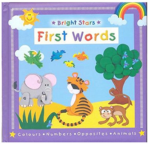 Stock image for Little Learner's First Words: Padded Word Book (Bright Stars) for sale by WorldofBooks