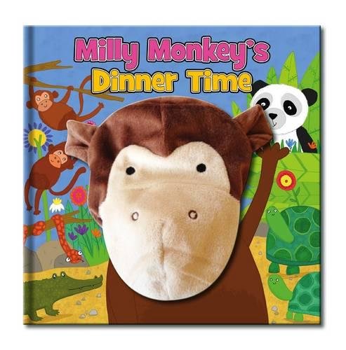 Imagen de archivo de Large Hand Puppet Book - Milly Monkey's Dinner Time a la venta por Hay-on-Wye Booksellers