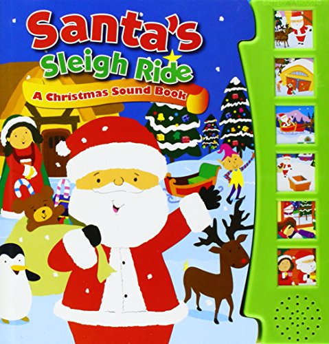 Beispielbild fr Sound Book Christmas - Santa's Sleigh Ride (Christmas Sound Books) zum Verkauf von WorldofBooks