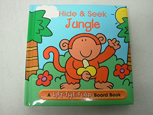 Stock image for Hide & Seek Jungle: A Lift-The-Flap Board Book for sale by Wonder Book