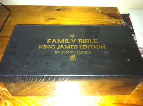 9780755439706: FAMILY BIBLE KING JAMES EDITION IN TEN VOLUMES