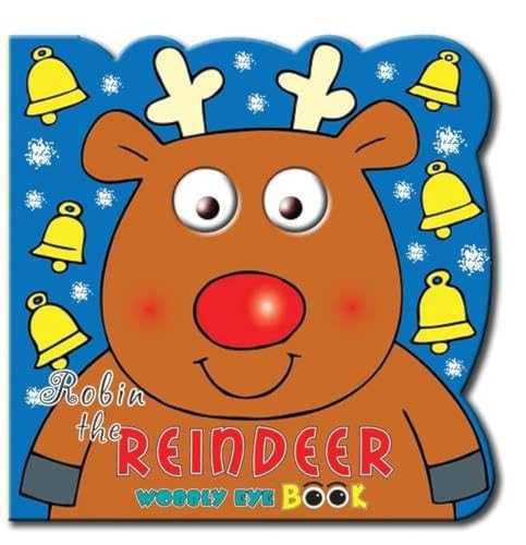 Stock image for Reindeer (Christmas Wobble Eye Book) for sale by WorldofBooks