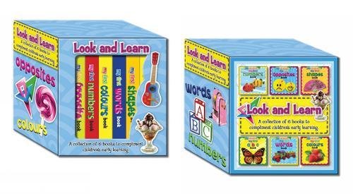 9780755490301: Look and Learn Boxed Set - First Words: Book Box Set