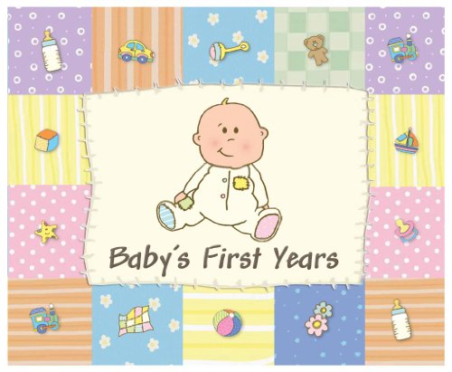 Beispielbild fr Baby's First Years Patchwork Design Baby Record Album zum Verkauf von WorldofBooks