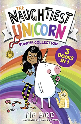 Stock image for The Naughtiest Unicorn Bumper Collection: Three books in one for 2021 from the bestselling Naughtiest Unicorn series  " the perfect magical gift for children! (The Naughtiest Unicorn series) for sale by WorldofBooks