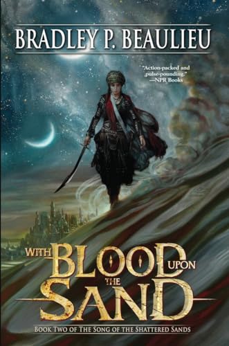 Imagen de archivo de With Blood upon the Sand : Book Two of the Song of Shattered Sands a la venta por Better World Books