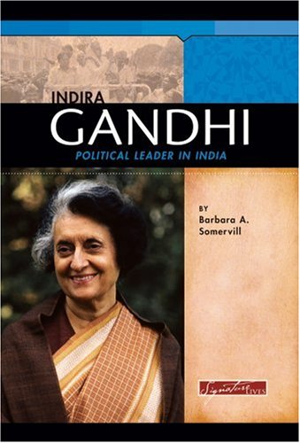 Stock image for Indira Gandhi : Political Leader in India for sale by Better World Books