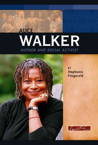 Imagen de archivo de Alice Walker : Author and Social Activist a la venta por Better World Books