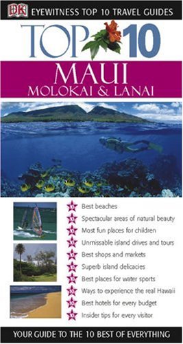 Stock image for Top 10 Maui, Molokai and Lanai (Eyewitness Top 10 Travel Guides) for sale by SecondSale
