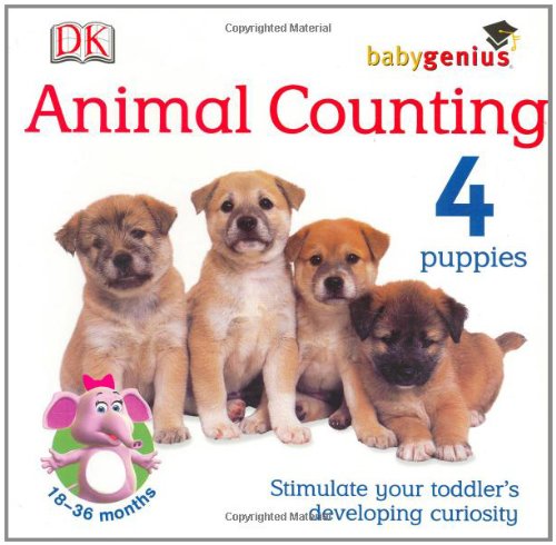 Beispielbild fr Animal Counting : 4 Puppies zum Verkauf von Better World Books