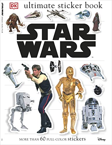 Beispielbild fr Ultimate Sticker Book: Star Wars : More Than 60 Reusable Full-Color Stickers zum Verkauf von Better World Books