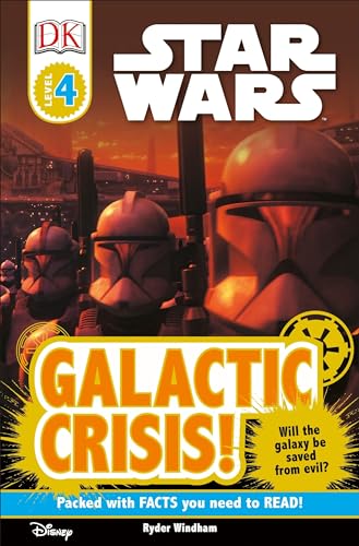 Beispielbild fr DK Readers L4: Star Wars: Galactic Crisis!: Will the Galaxy Be Saved from Evil? (DK Readers Level 4) zum Verkauf von WorldofBooks