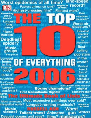9780756613211: The Top 10 of Everything 2006: The Ultimate Book Of Lists