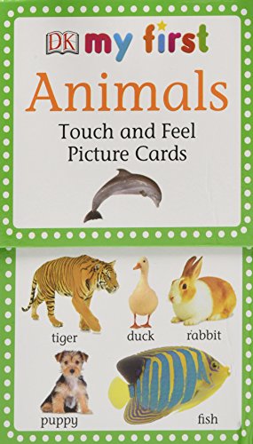 Imagen de archivo de My First Touch & Feel Picture Cards: Animals (MY 1ST T&F PICTURE CARDS) a la venta por HPB-Red