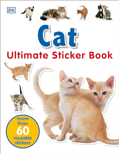9780756620974: Ultimate Sticker Book: Cat: More Than 60 Reusable Stickers