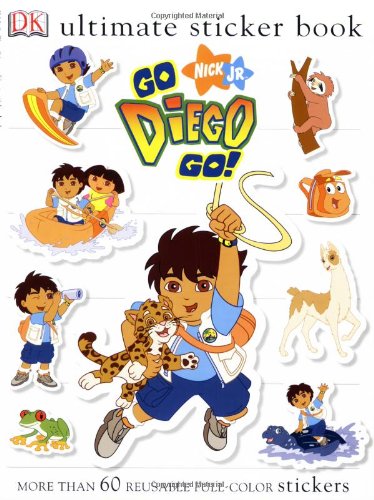 Beispielbild fr Ultimate Sticker Book: Go, Diego, Go! (Ultimate Sticker Books) zum Verkauf von Irish Booksellers