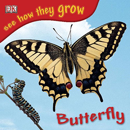 9780756630140: See How They Grow Butterfly [With Stickers]