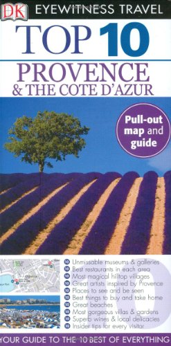 Imagen de archivo de Top 10 Provence & Cote D'Azur (Eyewitness Top 10 Travel Guide) a la venta por Wonder Book