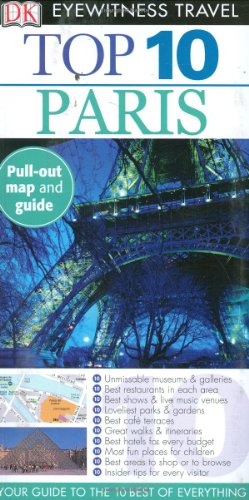 9780756632557: Top 10 Paris [With Pull-Out Map] (Dk Eyewitness Top 10 Travel Guides) [Idioma Ingls]